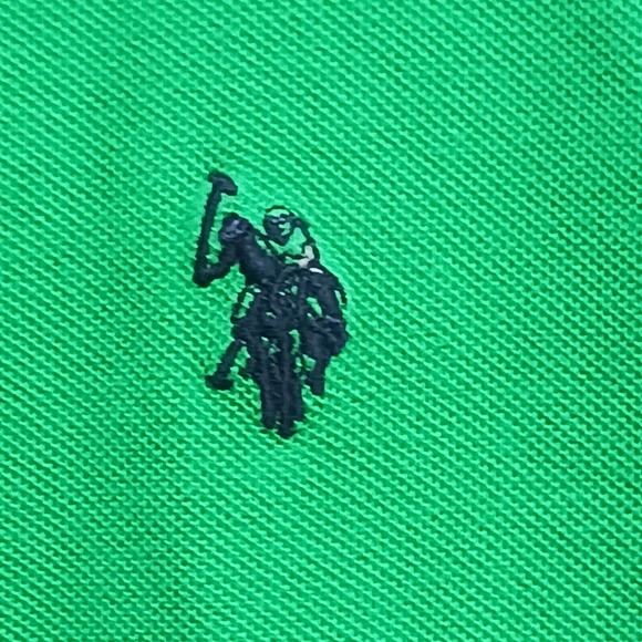 U.S. Polo Assn. Men's Short Sleeve Polo Green Color Size‎ 2XL - Picture 5 of 11